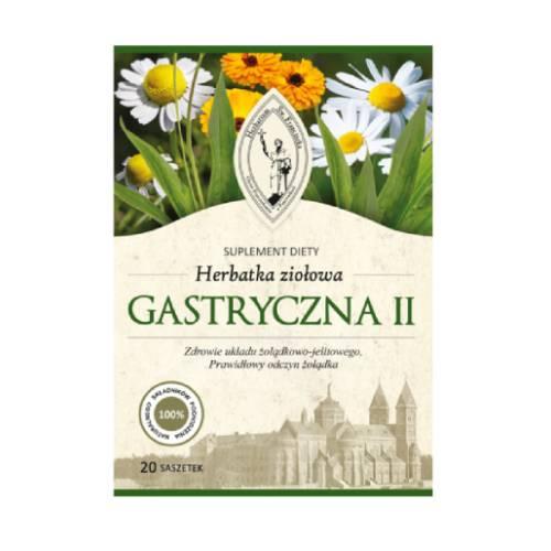 Miniaturka artykułu - Herbarium GASTRYCZNA II Herbatka ziołowa, 20sasz.x5g