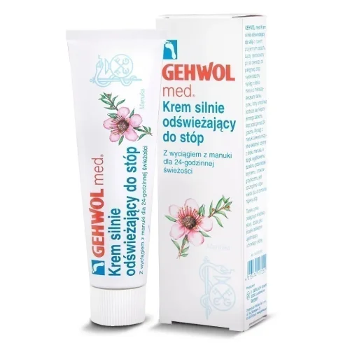 Miniaturka artykułu - GEHWOL Krem odświeżający do st&oacute;p, 75 ml