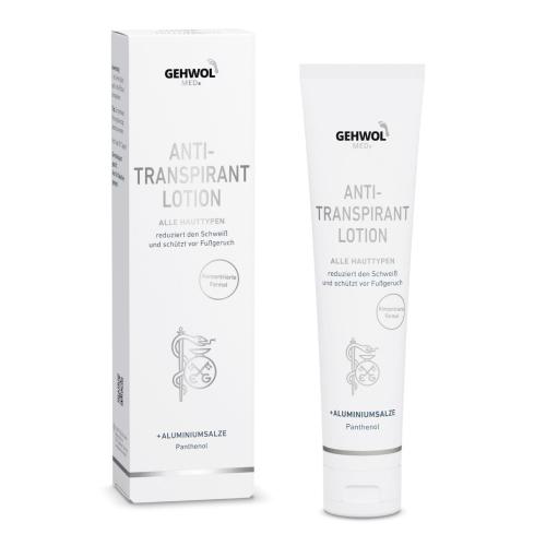 Miniaturka artykułu - Gehwol Med Lotion antyperspiracyjny do st&oacute;p, 125 ml