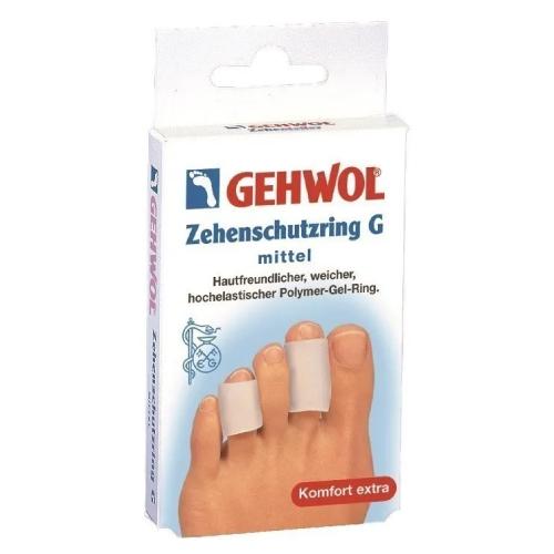 Miniaturka artykułu - Gehwol Obrączka ochronna do palc&oacute;w średnia, 2 szt.