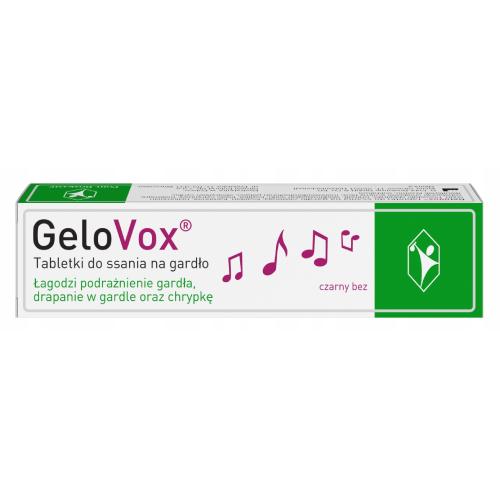 Miniaturka artykułu - GeloVox czarny bez, 20 tabletek do ssania
