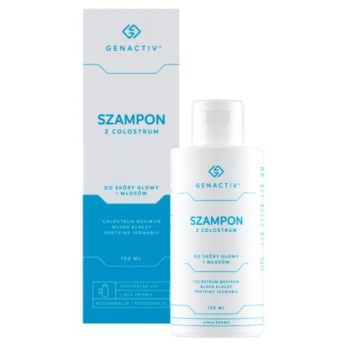 Miniaturka artykułu - GENACTIV Szampon z Colostrum (COLOSREGEN), 150 ml
