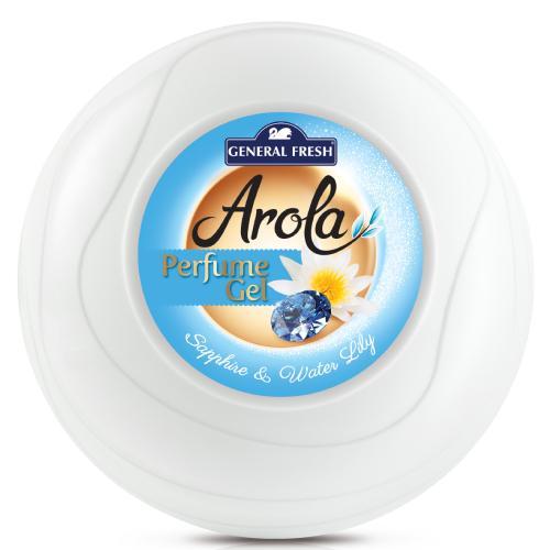 Miniaturka artykułu - General Fresh Arola Odświeżacz w żelu Sapphire&Water Lilly, 150g USZKODZONE/PĘKNIĘTE OPAKOWANIE