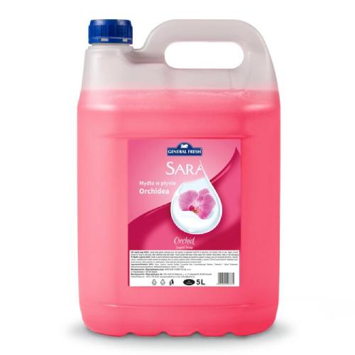 Miniaturka artykułu - General Fresh Sara Mydło w płynie Orchidea, 5l
