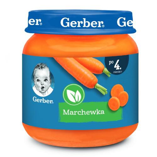 Miniaturka artykułu - Gerber Marchewka po 4. miesiącu, 125g