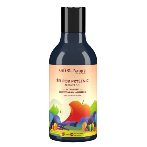 Miniaturka artykułu - GIFT OF NATURE Żel pod prysznic czerwone jabłuszko, 300ml