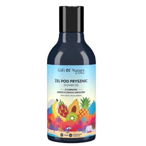 Miniaturka artykułu - GIFT OF NATURE Żel pod prysznic owoce egzotyczne, 300ml