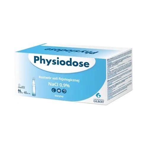 Miniaturka artykułu - Gilbert Physiodose S&oacute;l fizjologiczna NaCl 0.9%, 40 x 5 ml BRAK OPAKOWANIA TEKTUROWEGO