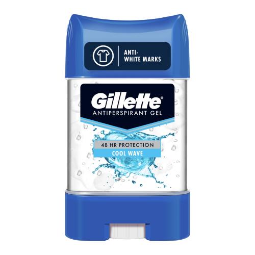 Miniaturka artykułu - Gillette Men Cool Wave Antyperspirant w żelu, 70 ml