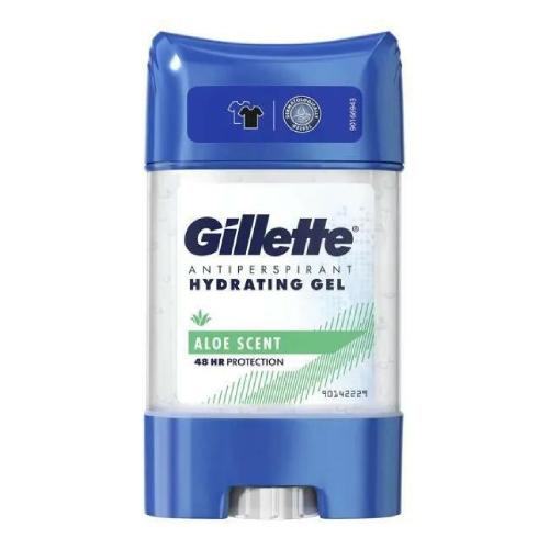 Miniaturka artykułu - Gillette Antyperspirant w żelu dla mężczyzn Aloe, 70 ml