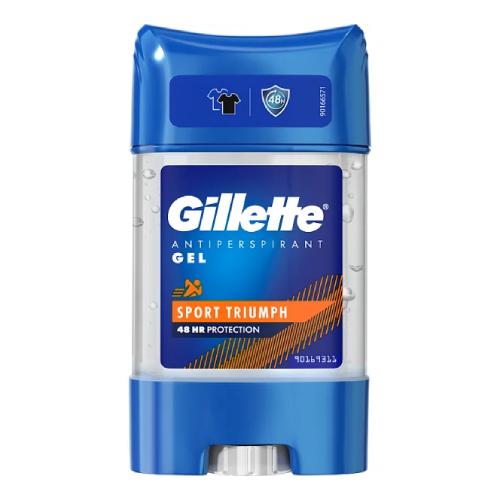 Miniaturka artykułu - Gillette Antyperspirant w żelu dla mężczyzn Sport Triumph, 70 ml