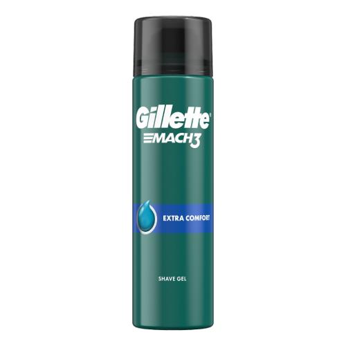 Miniaturka artykułu - Gillette Mach3 Extra Comfort Żel do golenia dla mężczyzn, 200 ml