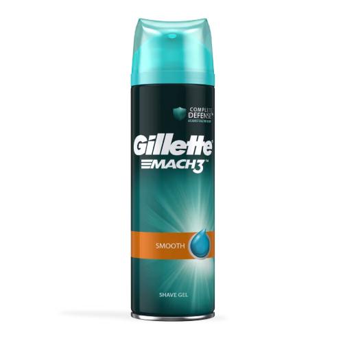 Miniaturka artykułu - Gillette Mach3 Żel do golenia Smooth, 200ml