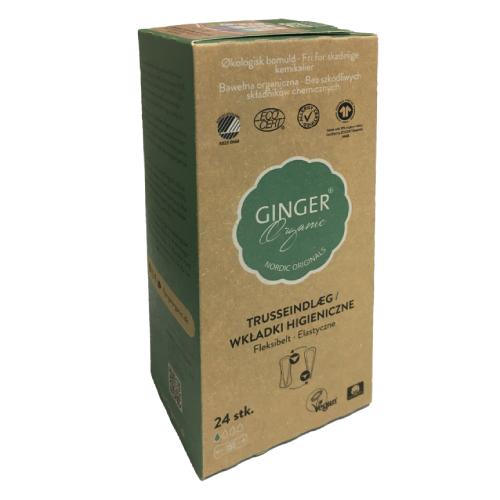 Miniaturka artykułu - GingerOrganic Wkładki higieniczne - 24szt