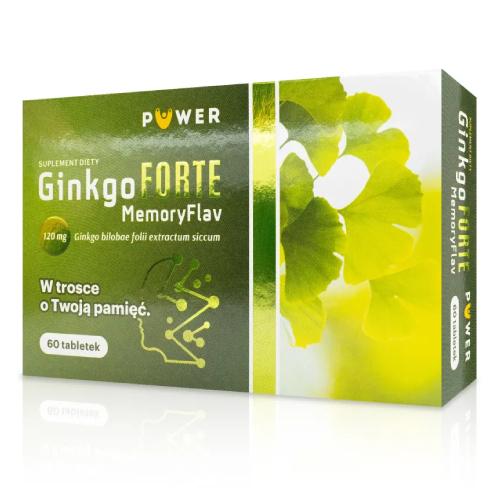 Miniaturka artykułu - GinkgoForte Memory Flav, 60 tabl.