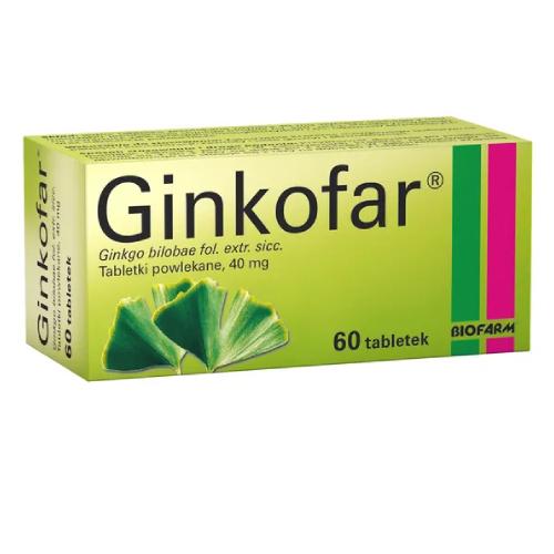 Miniaturka artykułu - Ginkofar - 60 tabletek