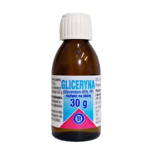 Miniaturka artykułu - GLICERYNA 86% Płyn - 30 g HASCO