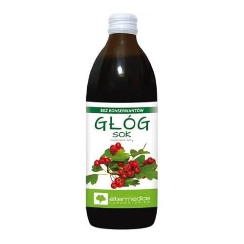 Miniaturka artykułu - Głóg sok - 500 ml