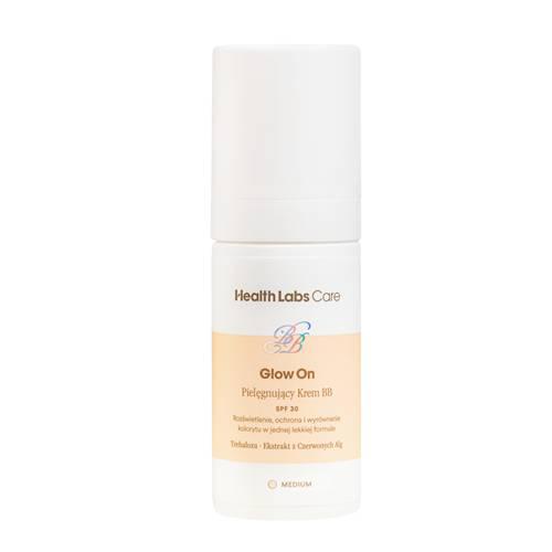 Miniaturka artykułu - Health Labs Care Glow On Pielęgnujący krem BB SPF30 medium, 30 ml