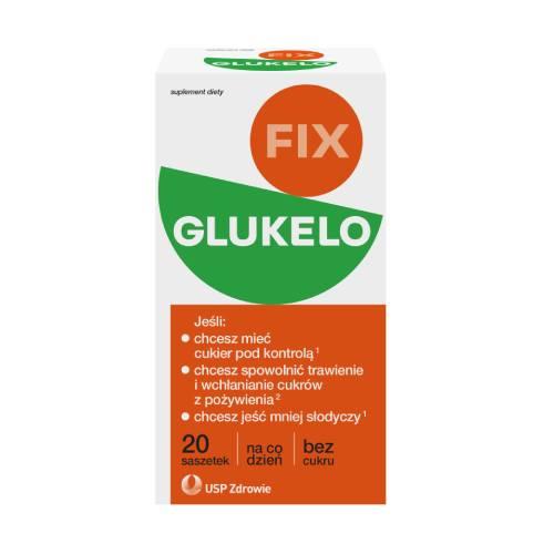 Miniaturka artykułu - Glukelo Fix, 20 sasz.