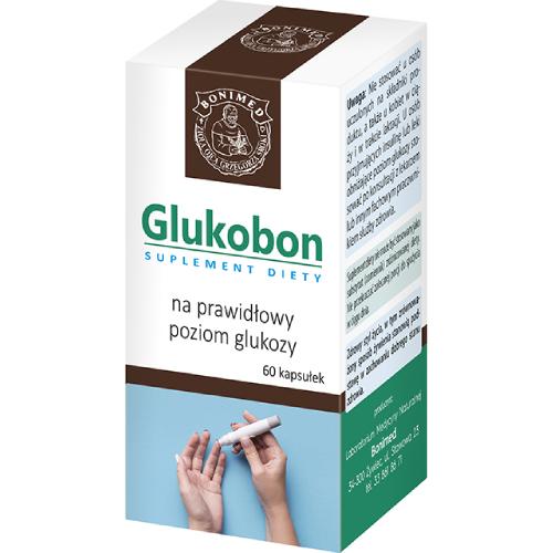 Miniaturka artykułu - Glukobon, 60kaps.