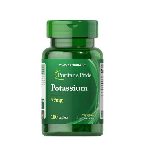 Miniaturka artykułu - Puritan's Pride Potassium 99mg, 100tabl.