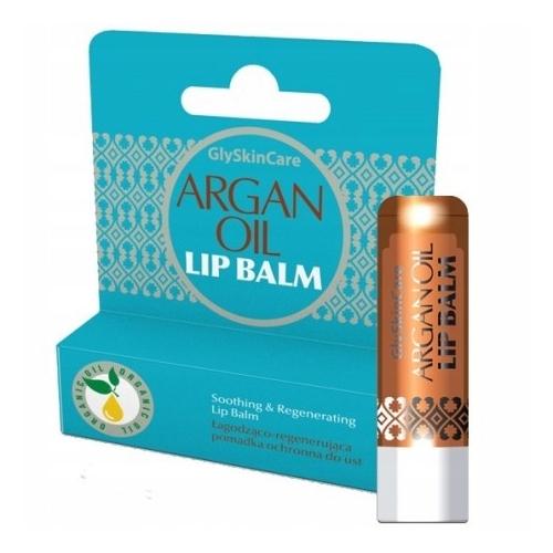 Miniaturka artykułu - GLYSKINCARE Argan Oil balsam do ust - 4,9 g