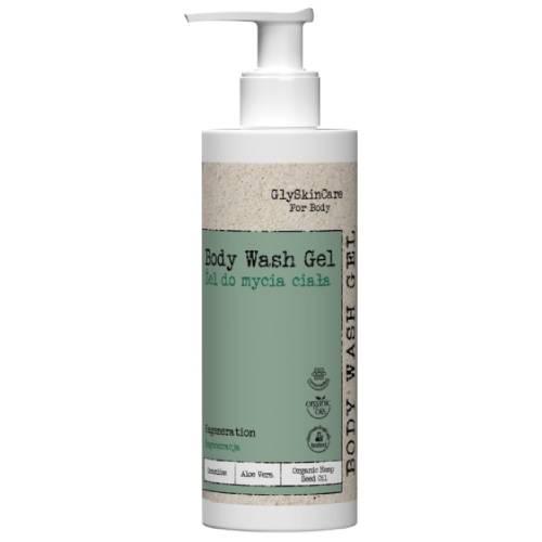 Miniaturka artykułu - GLYSKINCARE For Body Żel do mycia ciała Regeneracja, 200ml KR&Oacute;TKA DATA 31.08.2026