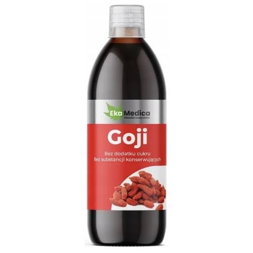 Miniaturka artykułu - Goji sok 100% EkaMedica - 500ml
