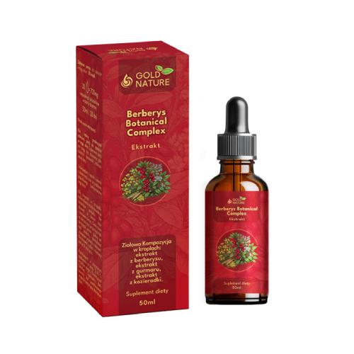 Miniaturka artykułu - Gold Nature Berberys Botanical Complex krople, 50 ml