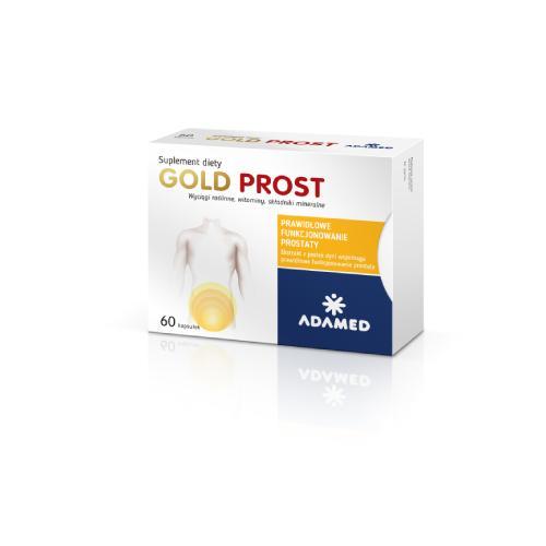 Miniaturka artykułu - Gold PROST, 60kaps. KR&Oacute;TKA DATA 30.06.2026