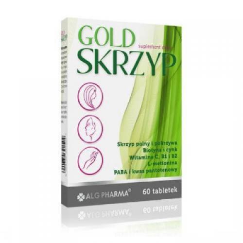 Miniaturka artykułu - Gold Skrzyp Comfort, 60 tabl. USZKODZONE TEKTUROWE OPAKOWANIE 