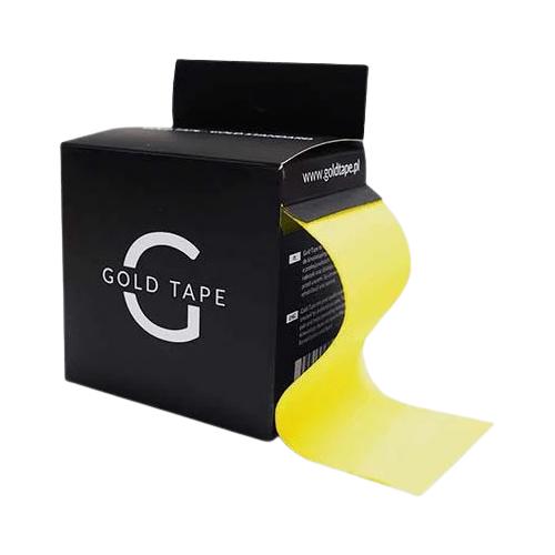 Miniaturka artykułu - Gold Tape Taśma do kinesiotapingu 5 cm x 5 m ż&oacute;łta, 1 szt.