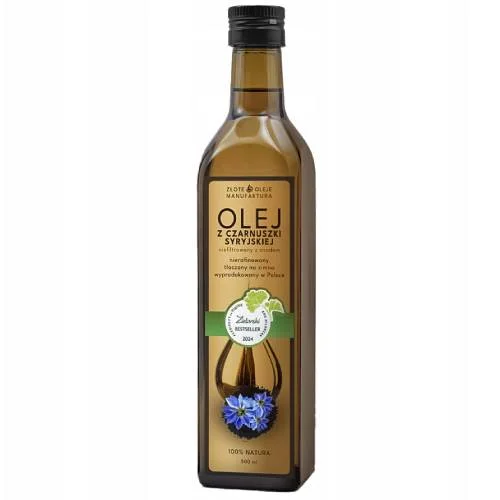 Miniaturka artykułu - Goldfarmex Olej z czarnuszki syberyjskiej, 500 ml