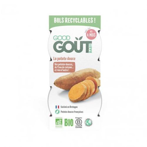 Miniaturka artykułu - Good Gout BIO Batatowe puree, 2x120g KR&Oacute;TKA DATA 02.07.2026