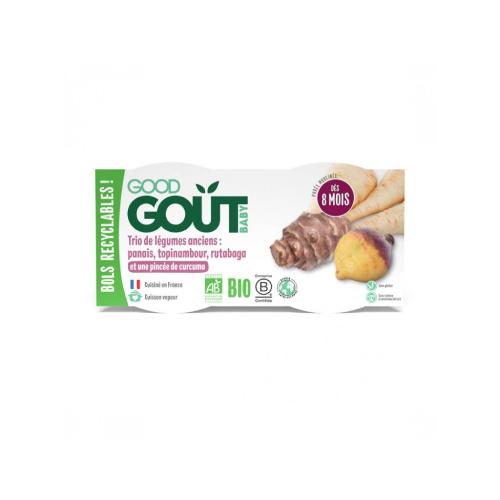 Miniaturka artykułu - Good Gout BIO Topinambur z rzepą i pasternakiem, 2x190g