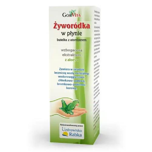 Miniaturka artykułu - GORVITA ŻYWOR&Oacute;DKA w płynie z atomizerem  - 115 ml 