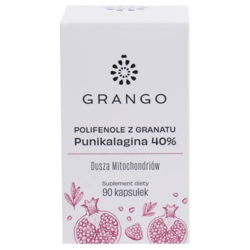 Miniaturka artykułu - Grango Polifenole z granatu, 90 kaps.