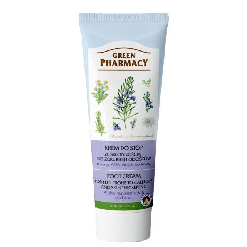 Miniaturka artykułu - GREEN PHARMACY Krem do stóp ze skłonnością do zgrubień i odcisków, 75 ml