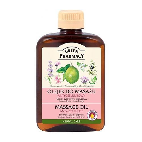Miniaturka artykułu - GREEN PHARMACY Olejek do masażu Antycellulitowy - 200 ml