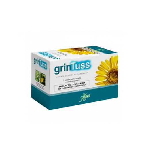 Miniaturka artykułu - GrinTuss Herbata fix 1,5 g, 20 torebek USZKODZONE TEKTUROWE OPAKOWANIE