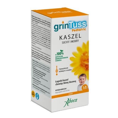 Miniaturka artykułu - Grintuss Pediatric Syrop dla dzieci, 180 g