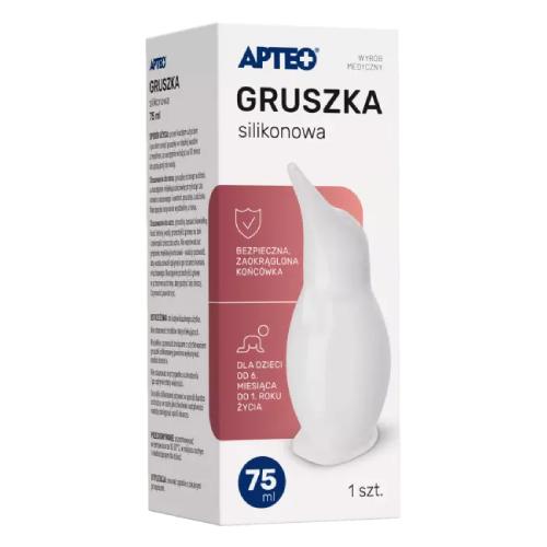 Miniaturka artykułu - APTEO Gruszka silikonowa, 75 ml