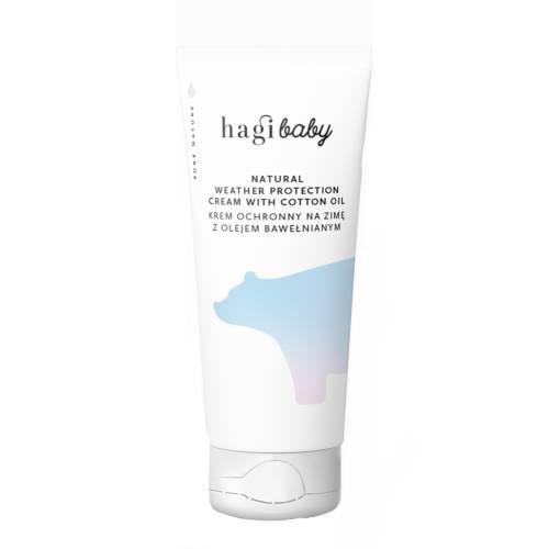 Miniaturka artykułu - HAGI Baby Naturalny krem ochronny na zimę, 50ml USZKODZONE / USZKODZONA PLASTIKOWA NAKRĘTKA
