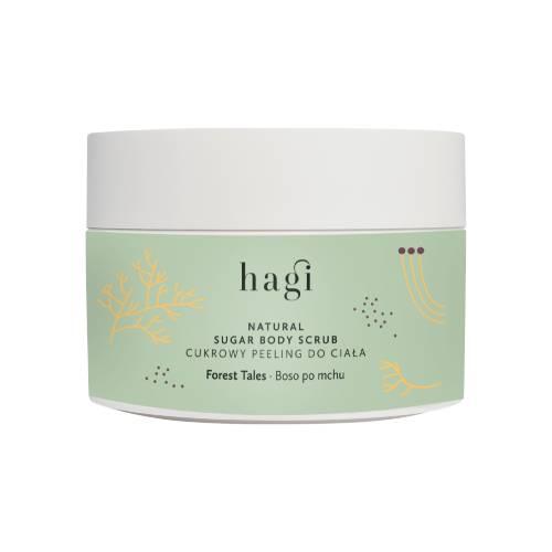 Miniaturka artykułu - Hagi Boso Po Mchu Naturalny peeling cukrowy do ciała, 200 g