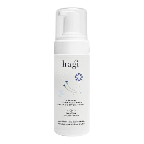 Miniaturka artykułu - HAGI Naturalna pianka oczyszczająca do twarzy, 150ml
