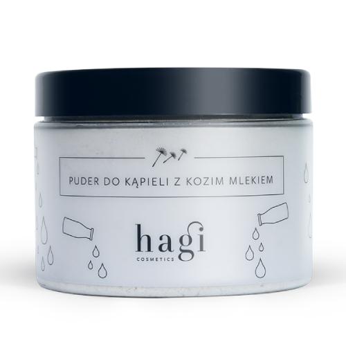 Miniaturka artykułu - HAGI Puder do kąpieli z kozim mlekiem, 400g