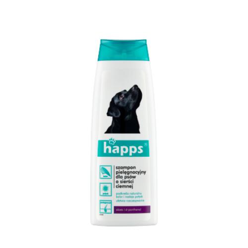 Miniaturka artykułu - HAPPS Szampon pielęgnacyjny dla ps&oacute;w o sierści ciemnej, 200 ml