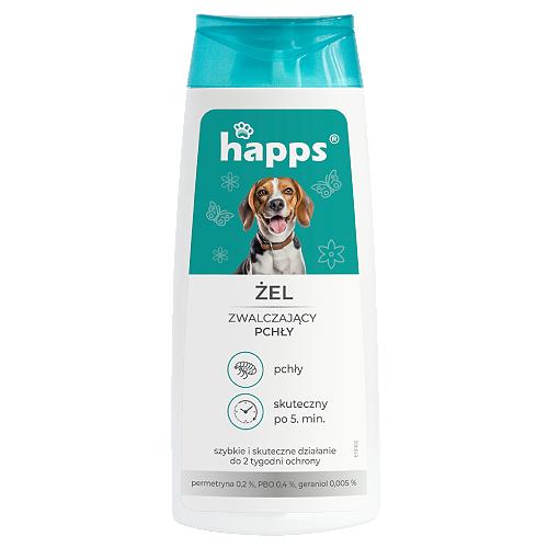 Miniaturka artykułu - HAPPS Żel zwalczający pchły, 150 ml