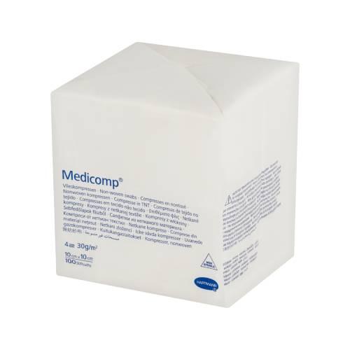Miniaturka artykułu - Hartmann Medicomp 10cm x 10cm kompresy niejałowe, 100szt.